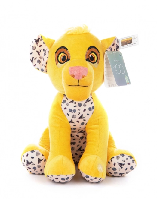 Simba, le lion en peluche avec son 28 cm
