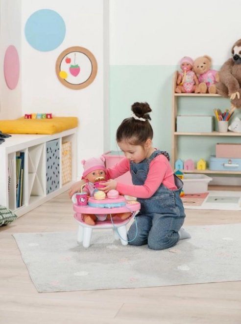 Chaise haute BABY born avec effets sonores