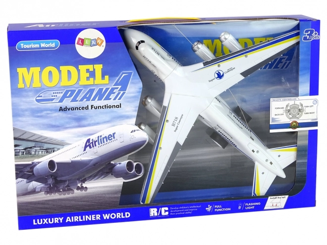 Avion personnel RC télécommandé blanc