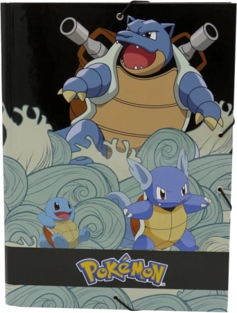 Pokémon chemise A4 à rabat - Carapuce
