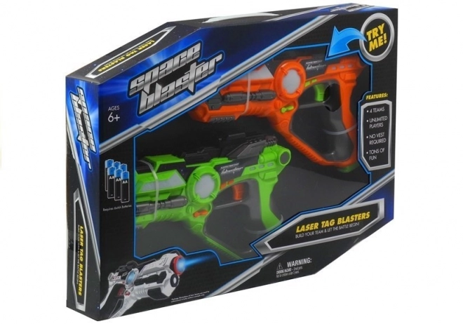 Ensemble de Pistolets Laser Tag Paintball