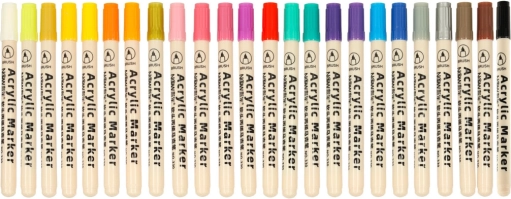Large gamme de couleurs