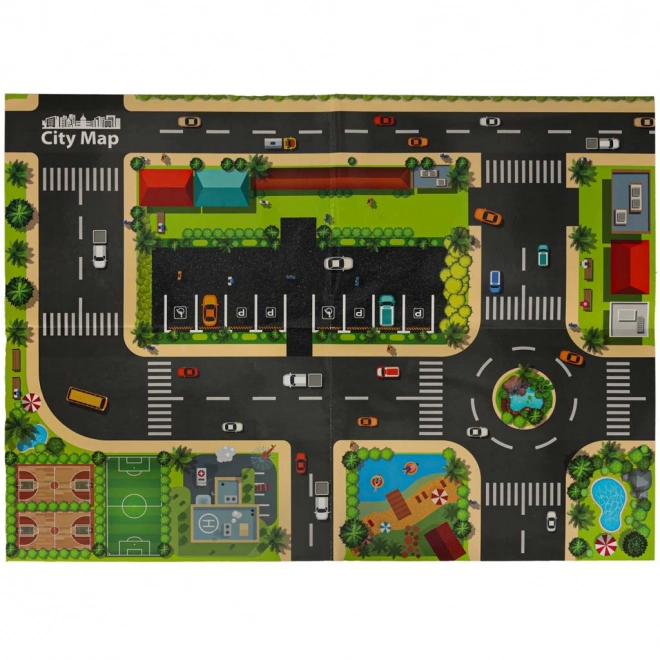 Circuit automobile interactif avec volant