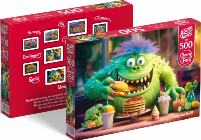 Puzzle Cherry Pazzi 'Bon Appétit' 500 pièces
