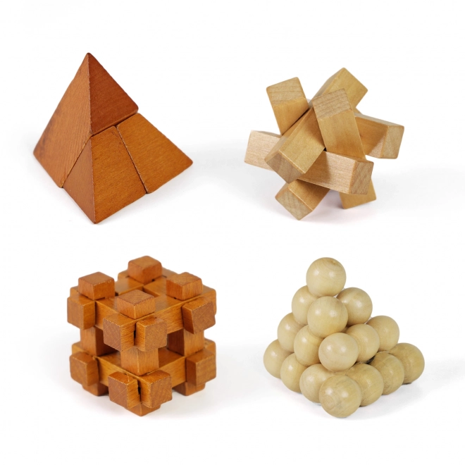 Mini casse-tête en bois