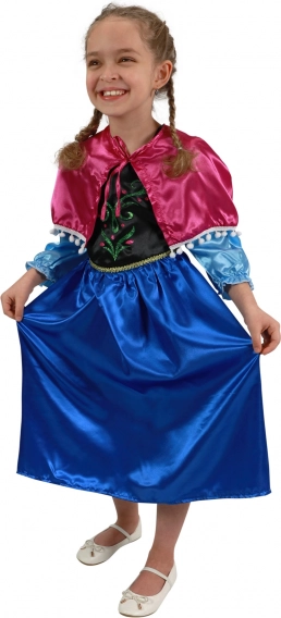Déguisement enfant princesse du royaume hivernal Anička Deluxe – M