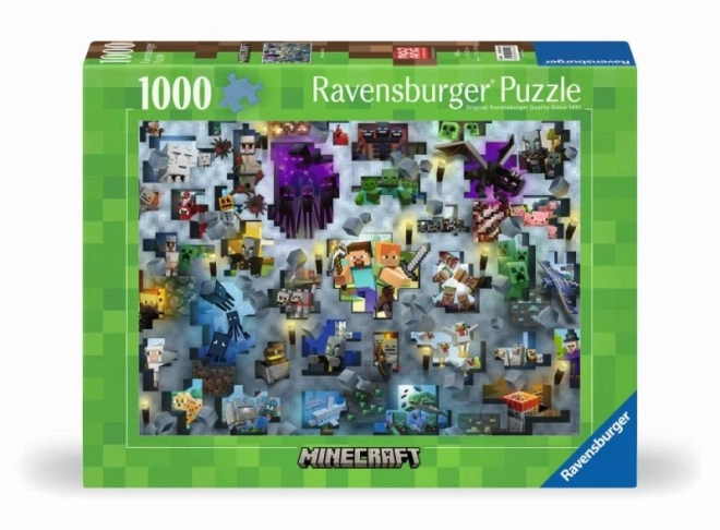 Puzzle Défi : Minecraft 1000 pièces