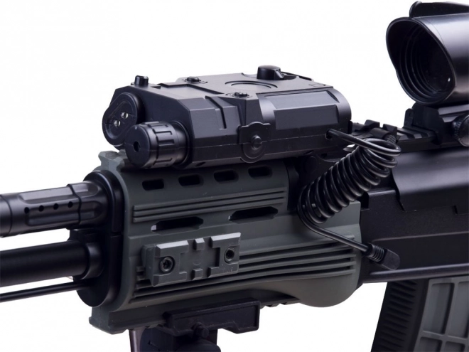 Grande carabine automatique réaliste AK avec batterie rechargeable à billes d'eau ZA3354