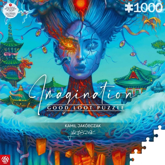 Puzzle GOOD LOOT Imagination : Kamil Jakóbczak – Fuji 1000 pièces