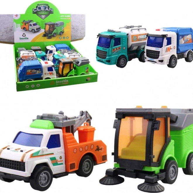 Voiture des Services Municipaux pour Enfants 16 cm