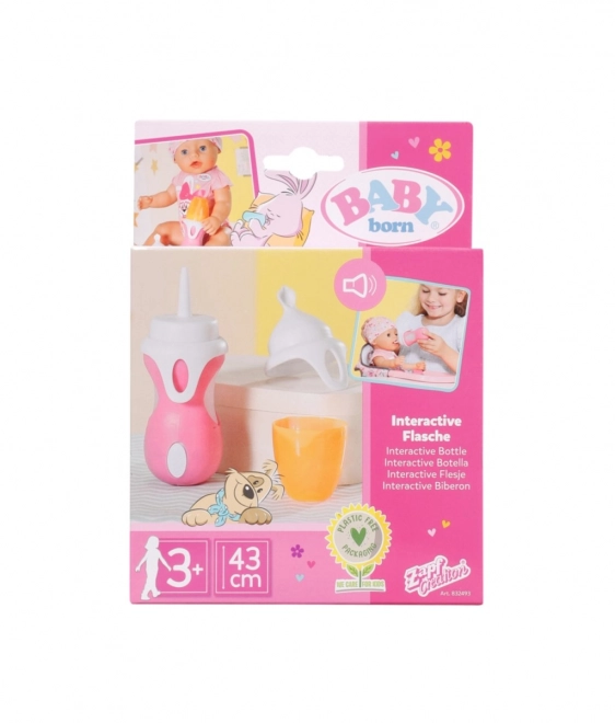 Biberon et cuillère interactifs pour poupées BABY Born