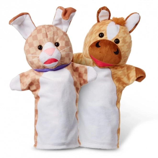 Marionnettes à main - animaux domestiques