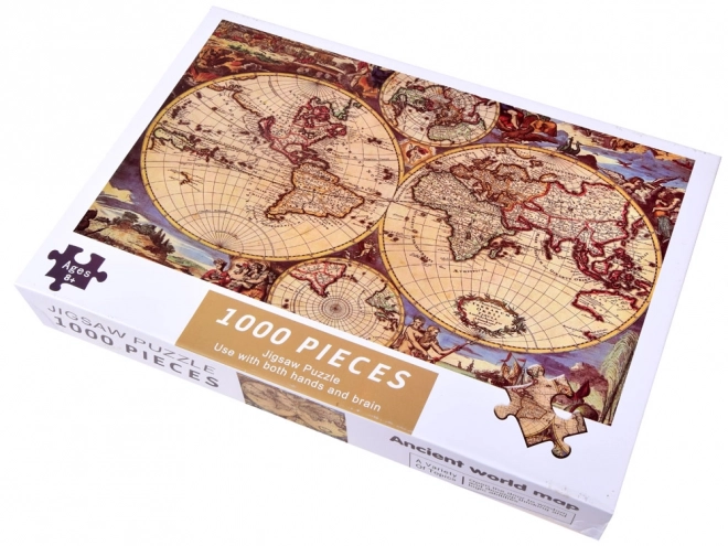 Puzzle de la carte du monde antique 1000 pièces