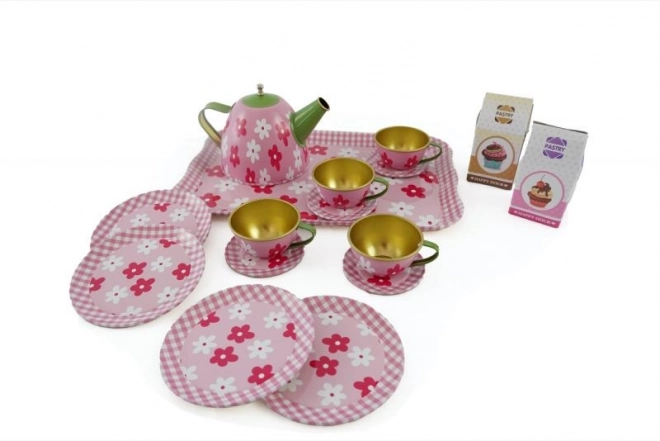 Ensemble de vaisselle en métal pour enfants