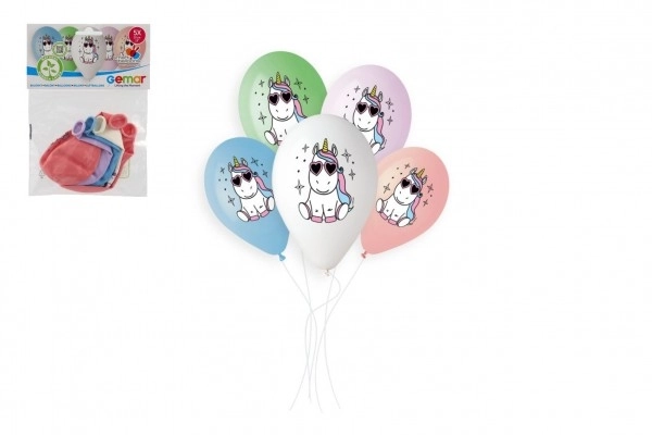 Ballons gonflables Licorne 33 cm, 5 pcs