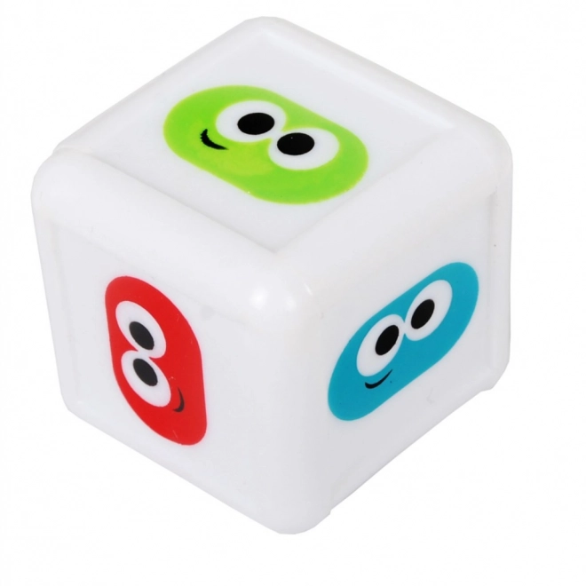 Jeu Jenga Junior pour enfants 3+ Tour de cubes + poutres colorées + dé