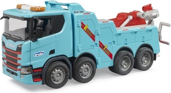 Bruder Scania Super 560R véhicule de dépannage et remorquage avec lumière et son 1:16