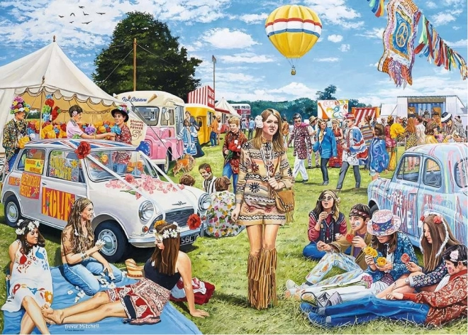 Ravensburger Puzzle Festival des Enfants de Fleurs 1000 pièces