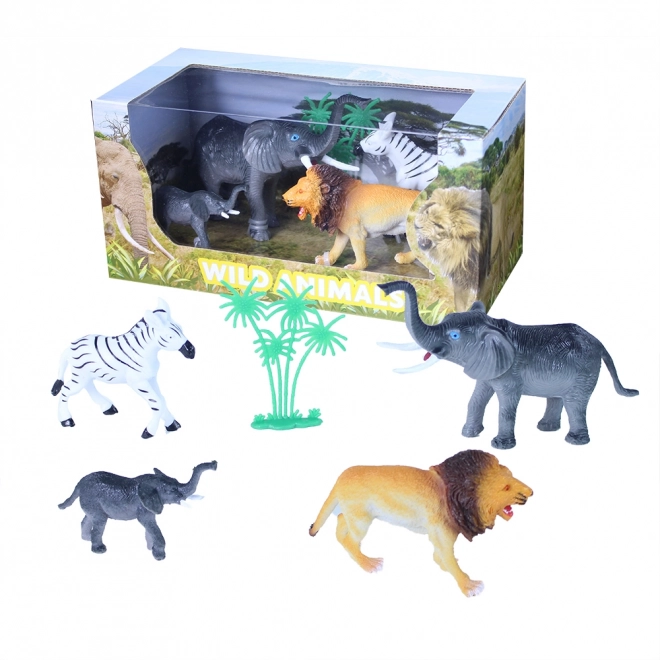Animaux sauvages en boîte