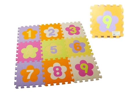 Puzzle en mousse 9 pcs chiffres
