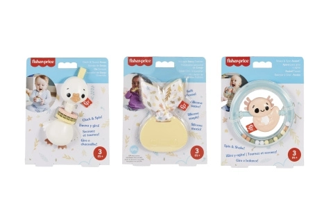 Jouets sensoriels Fisher-Price pour bébés