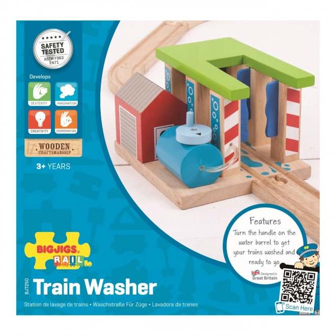 Station de lavage pour trains