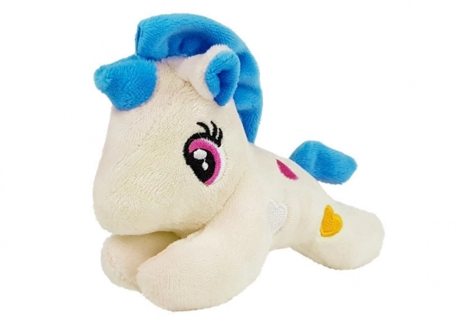 Petit licorne avec sac de transport - Jouet en peluche