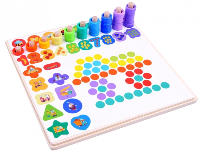 Kit éducatif en bois Mathématiques