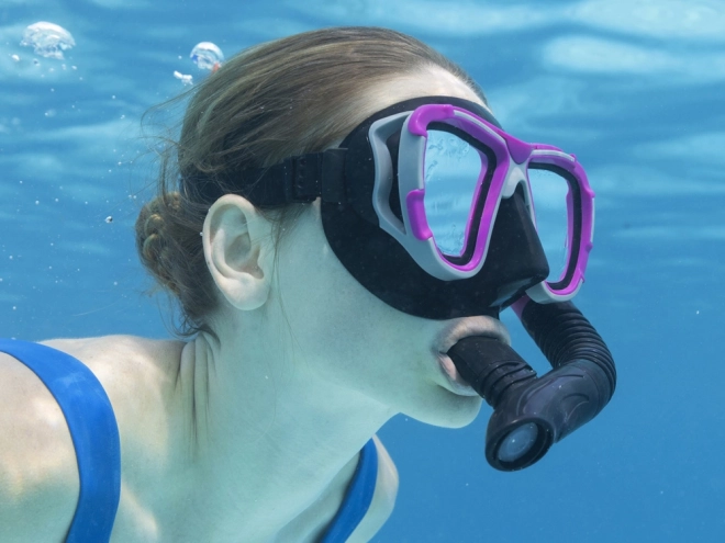 Bestway Ensemble de snorkeling pour enfants et adultes – Rouge
