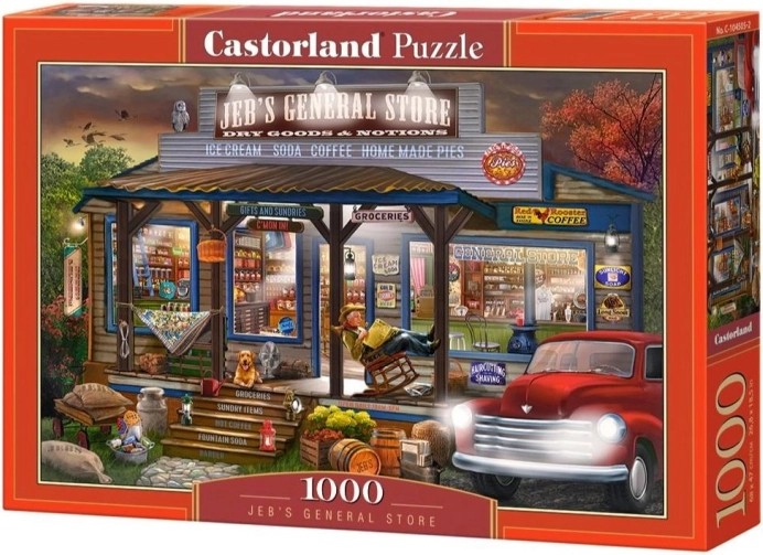 Puzzle Marchandises mélangées 1000 pièces CASTORLAND