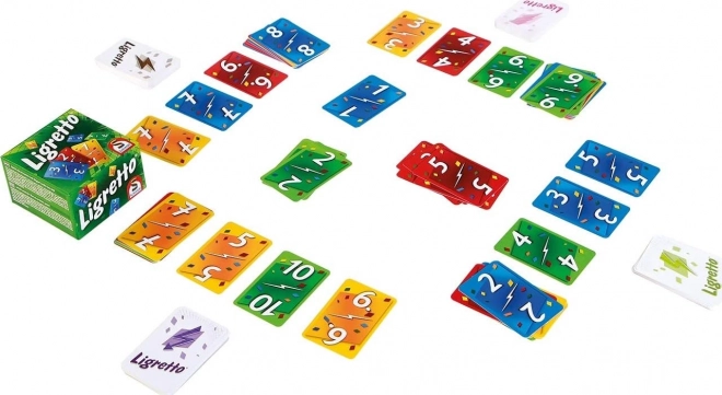 Jeu de cartes Schmidt Ligretto - vert