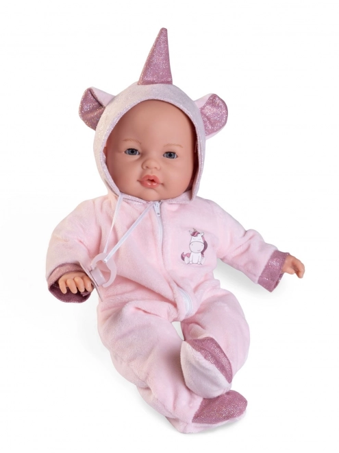 Antonio Juan 14362 BIMBA - poupon bébé avec sons et corps en tissu doux - 37 cm