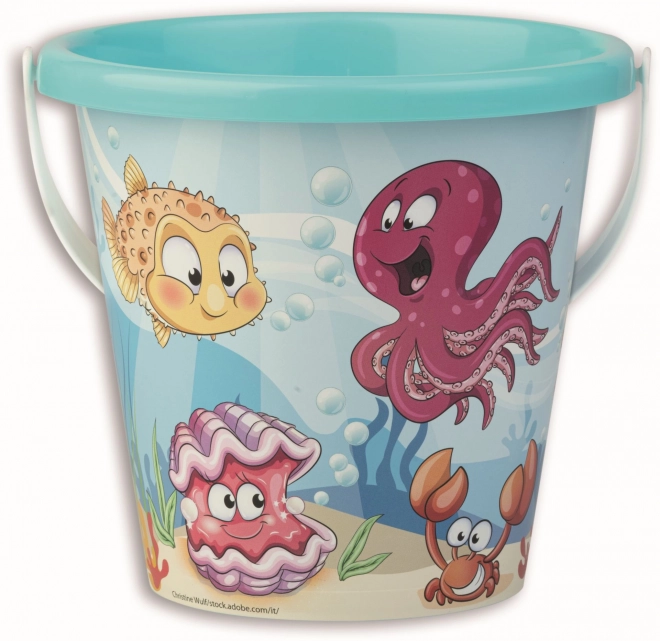 Seau poisson heureux