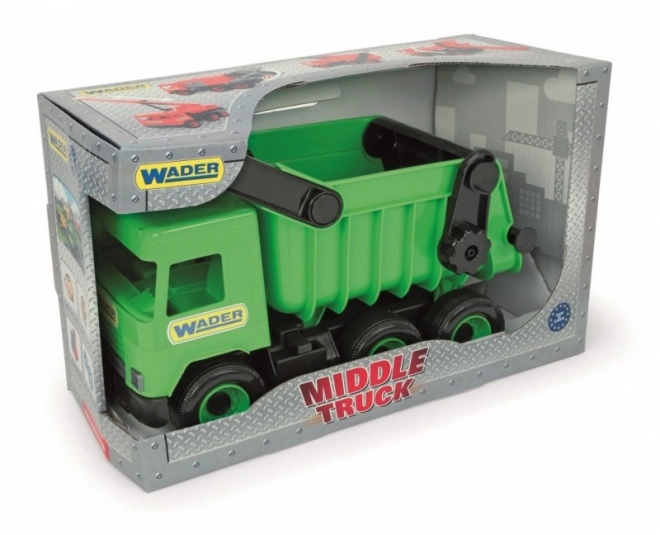 Camion-benne vert WADER Middle Truck