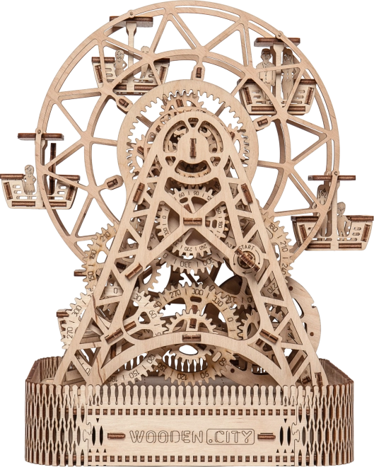 Modèle en bois de grande roue WOODEN CITY