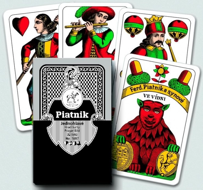 Cartes à une seule tête pour Mariáš