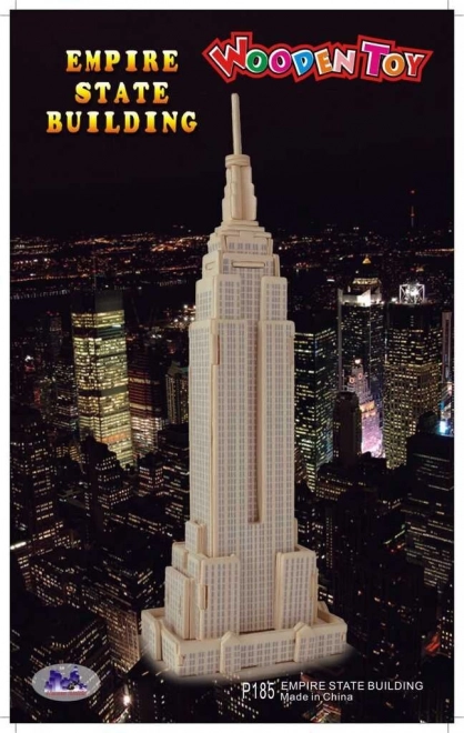 Puzzle 3D en bois Empire State Building