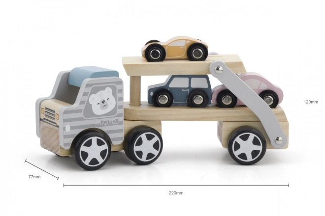 Caravane avec 3 véhicules Polar B
