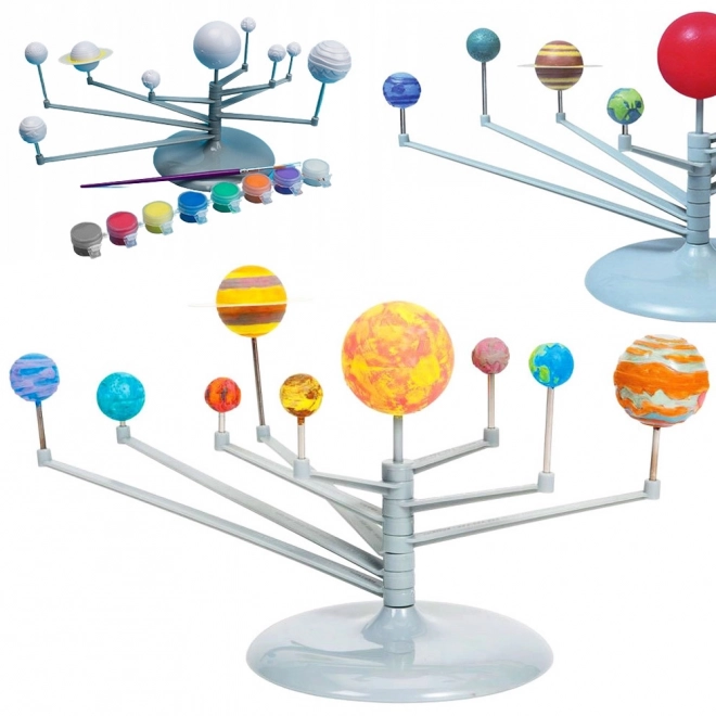 Kit éducatif de peinture du système solaire 3D