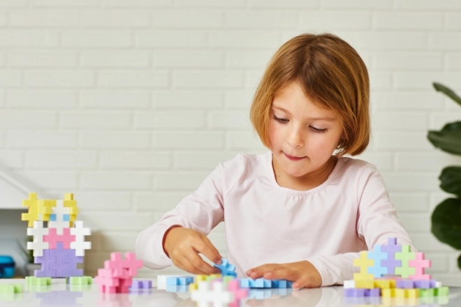 Kit de construction créatif Plus-Plus BIG Pastel pour enfants