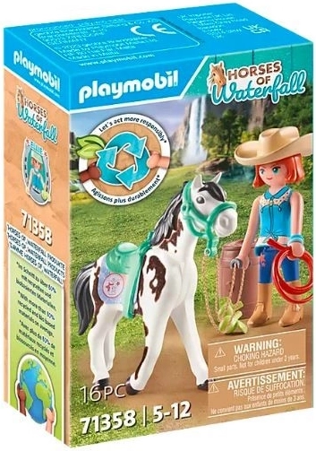 Set de figurines Ellie et Sawdust pour l’équitation western