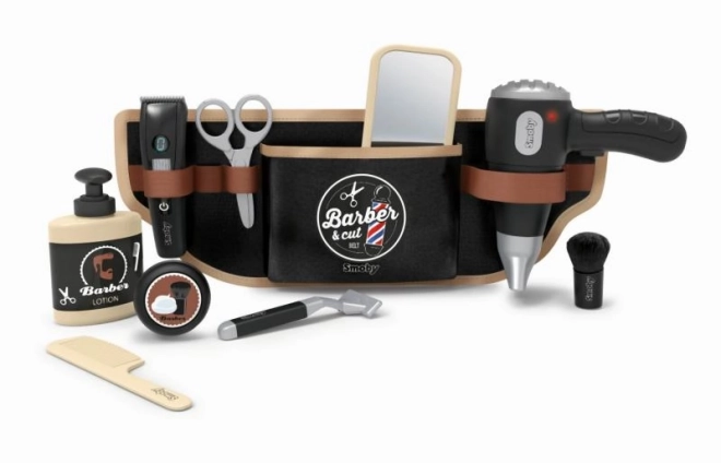 Ensemble de barbier pour rasage et coupe - ceinture