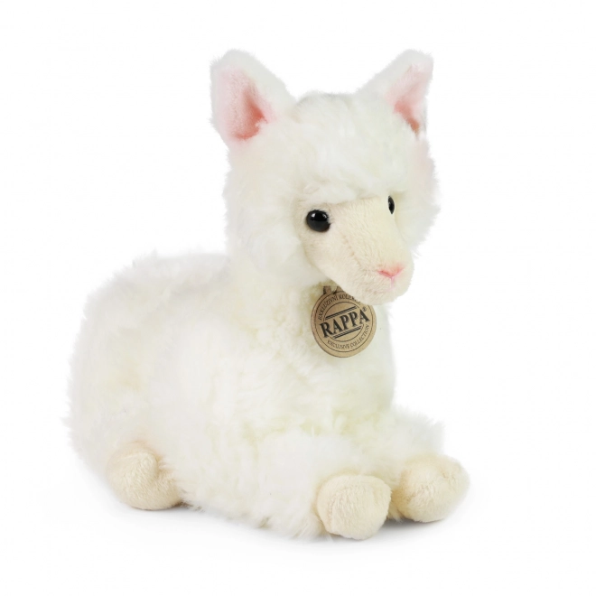 Lama en peluche Rappa allongée - 23 cm
