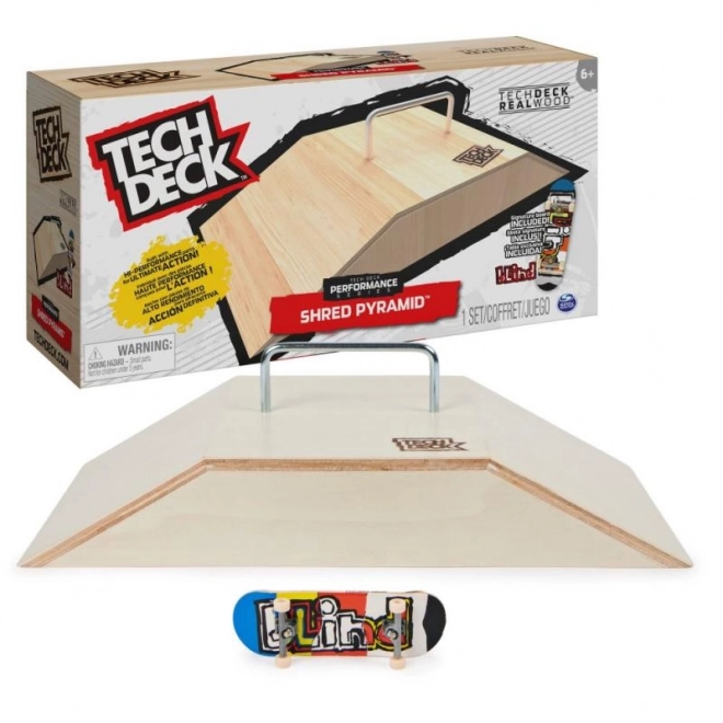 Tech Deck - rampe en bois