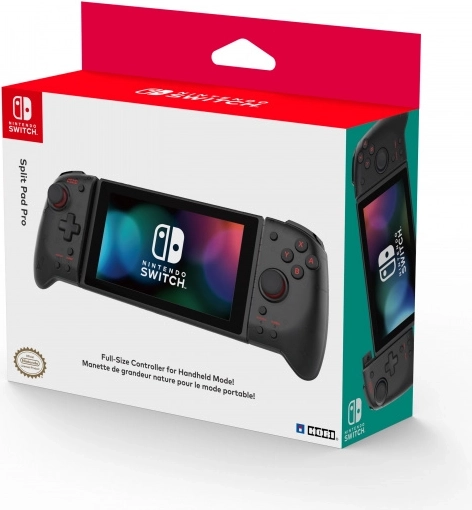 nintendo switch split pad pro noir