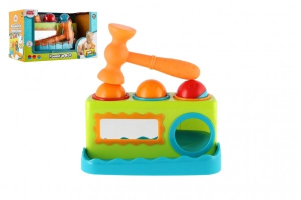 Marteau avec miroir en plastique 21cm