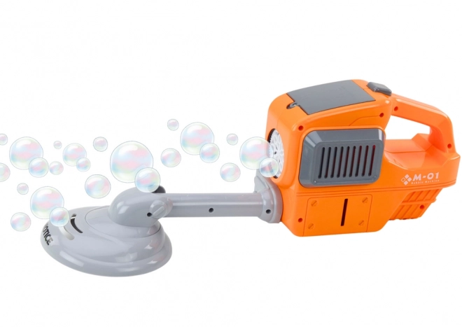 Souffleur de bulles en forme de tondeuse avec deux liquides