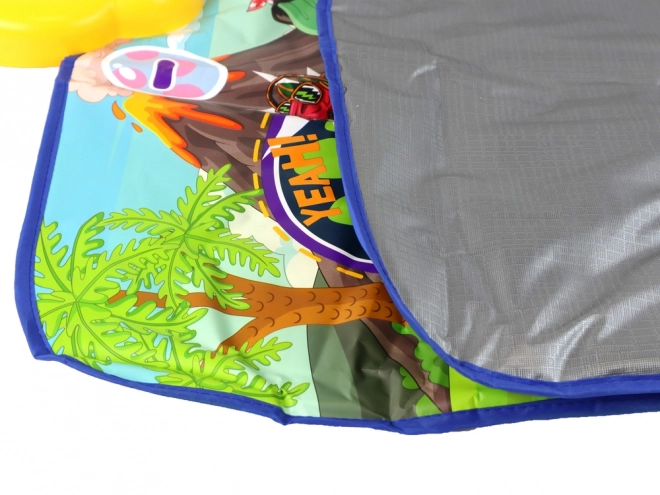 Tapis de danse avec motif de dinosaures
