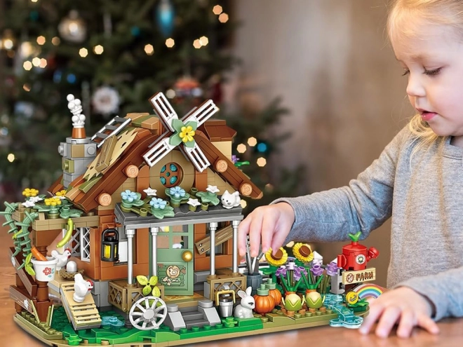 Jeu de construction créatif Ferme Jardin Ferme 899 él ZA5344