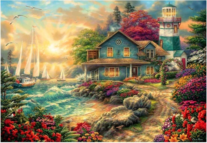 Puzzle ANATOLIAN lever de soleil sur la côte, 2000 pièces